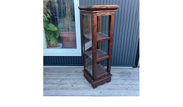 北欧レトロ 無垢材 木製シェルフ 飾り棚 ディスプレイラック